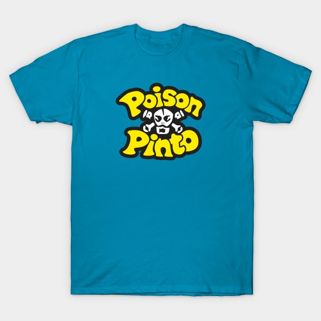 1976 -  Poison Pinto (Teal) T-Shirt by jepegdesign